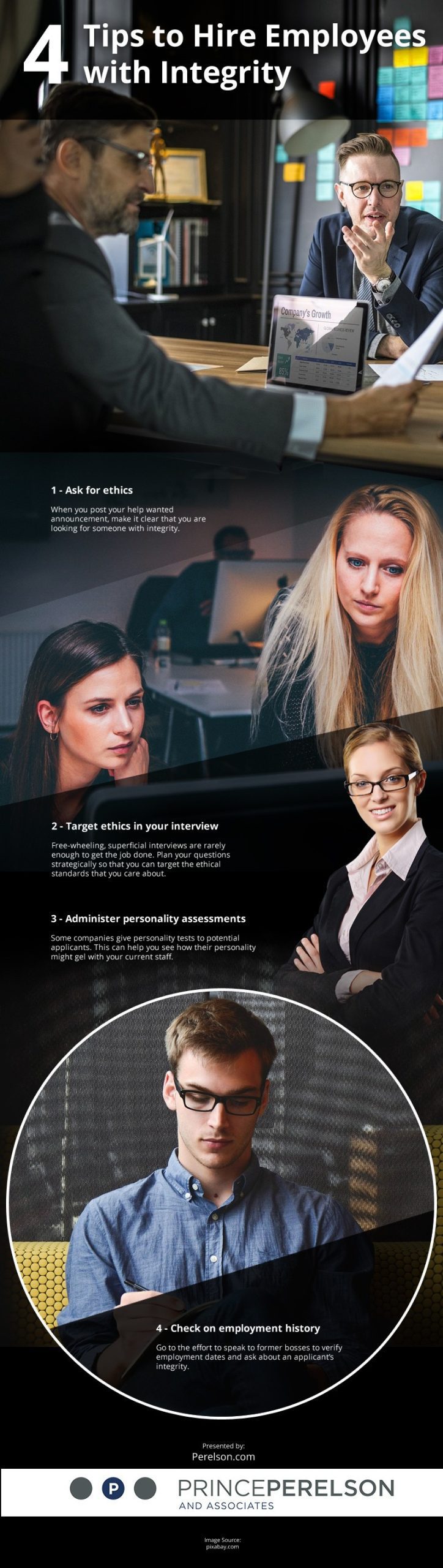 4 Tips to Hire Employees with Integrity [infographic]